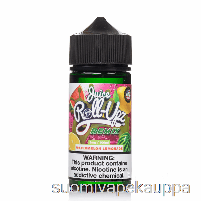 Vape Netistä Vesimeloni Limonadi - Mehu Roll Upz Remix - 100ml 6mg